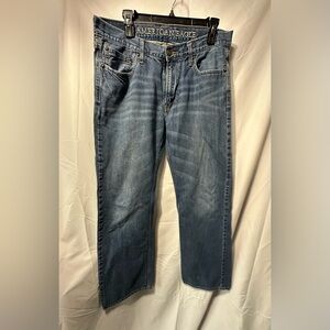 American Eagle Men's Boot Cut Blue Jeans